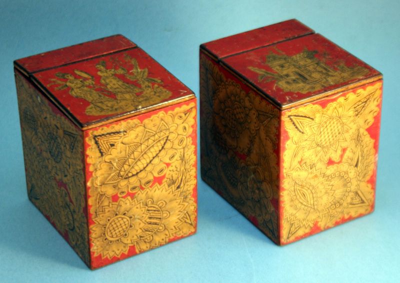 Tea Caddies From the Estate of Mario Buatta