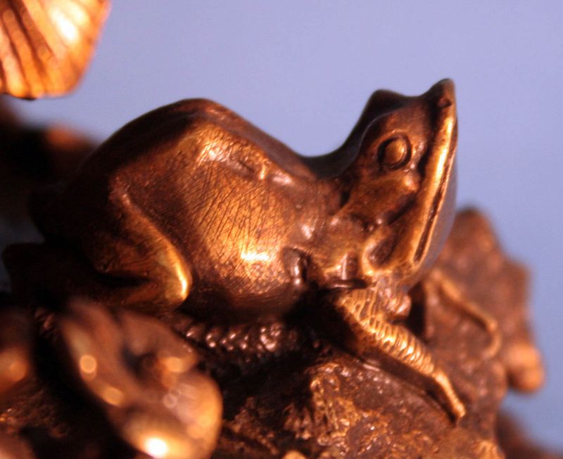 Exceptional Naturalistic Bronze Urn