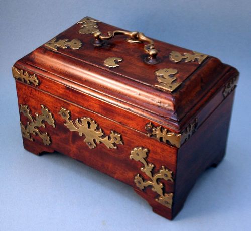 Late Chippendale Tea Caddy