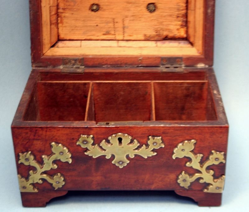 Late Chippendale Tea Caddy