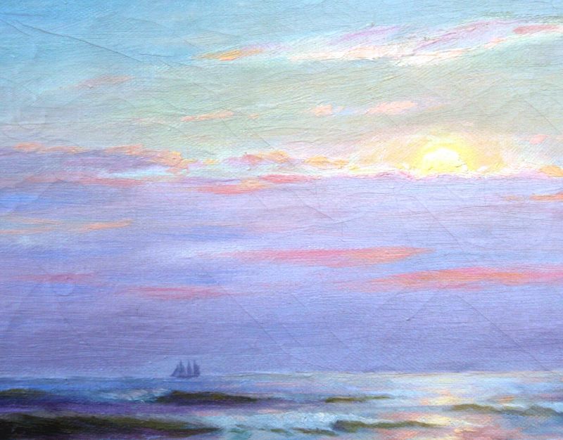 Sailing on the Chesapeake by Charles Watson (born1857)