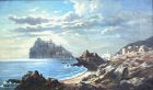 Costal View by  Julius Montalant , American. (1823-1878)