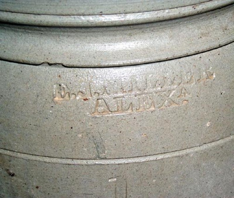 Alexandria Virginia Stoneware