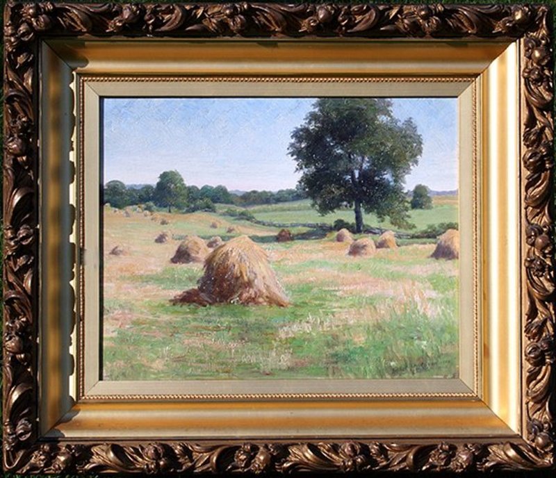 Impressionist Summer Landscape by Ethel M. Stilson