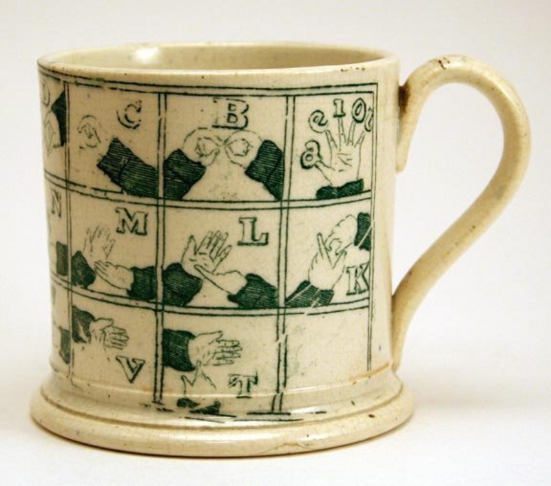 Rare Staffordshire Child’s Cup