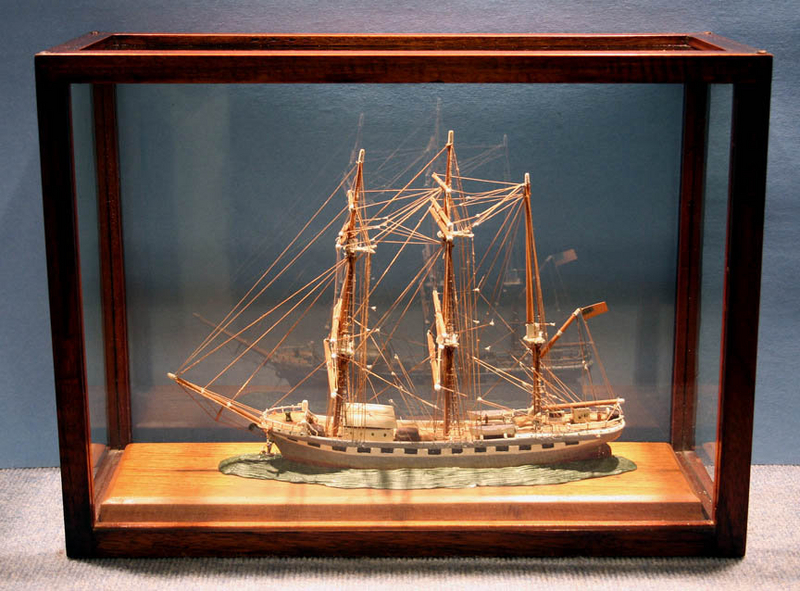 Antique Handmade American Ship Model