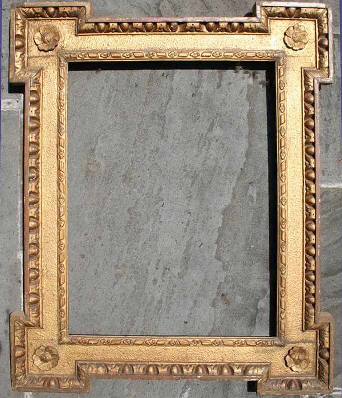 English Gilt Wood Mirror