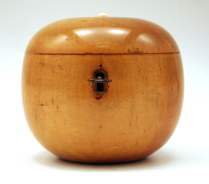 Rare 18th-century Apple Shaped Tea Caddy