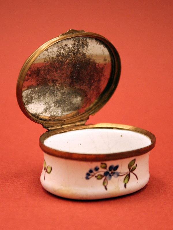 18th-century Enamel Box, &quot;A Trifle from Blockley&quot;