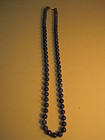 A Beautiful Vintage Lapis Necklace 24" Long