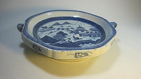 A Early 19th C. Chinese Blue & White Porcelain Bowl
