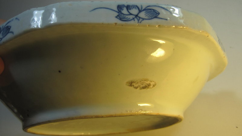 A Early 19th C. Chinese Blue &amp; White Porcelain Bowl