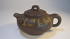 A Beautiful Late 20th C. Chinese Yixing Teapot Signed