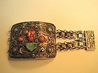 Beautiful Antique Chinese Export Silver Bracelet Marked