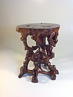 A Beautiful Qing Dynasty Chinese Wood Root Stand