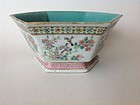 A Beautiful Late 19th C. Chinese Famille Rose Porcelain Bowl Marked