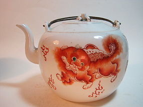 Late 19th C. Chinese Porcelain Teapot