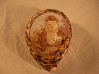 A Nice Old Chinese Buddha Seashell Carving