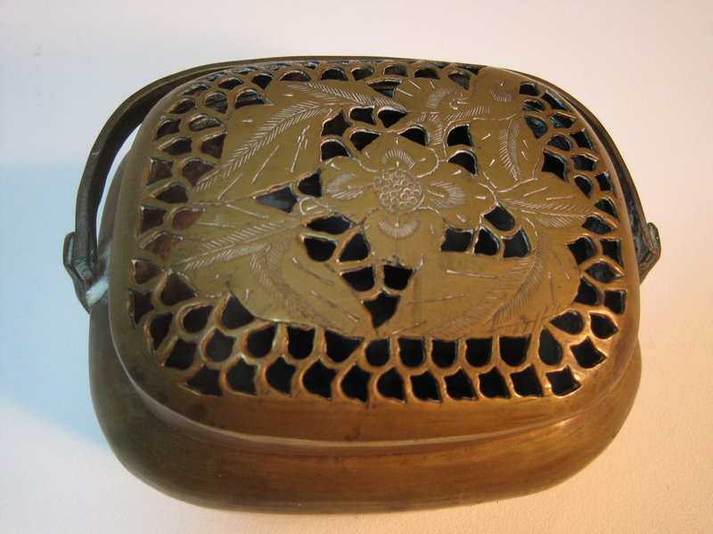 19th/20th C. Chinese Copper Hand Warmer
