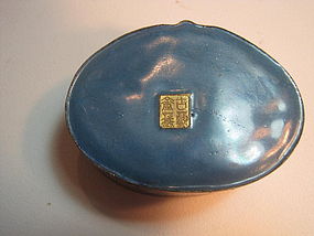 19th C. Chinese Copper and Cloisonne Small Box