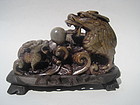 Beautiful 19th/20th C. Chinese Soapstone Carving