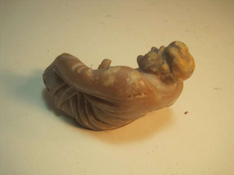 Early 20th C. Chinese Soapstone Carving Monk