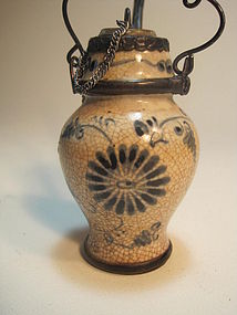Early Ming Dynasty Chinese Blue and White Water Dropper