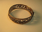 19th C. Chinese Silver Bangle