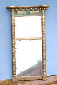 Federal Gilt and Painted Mirror, Circa 1810