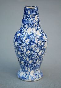 Spatterware Vase, 2nd Q 19th C.