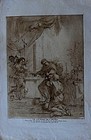 18th Century Etchings by Vincenzio Vangelisti after Guercino, 1591-179
