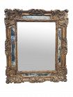 Louis XV Carved Giltwood Mirror, circa 1765.