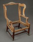 Federal Mahogany Wing Chair, Maryland, circa 1800
