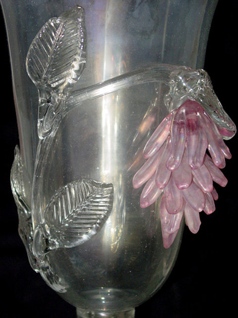 Murano FERRO BAROVIER TOSO Deco 30s IRIDESCENT Vase