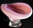 CENEDESE Murano OPAL PINK Sensual Center Bowl Compote