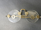 Chinese antique crystal pacfong spectacles