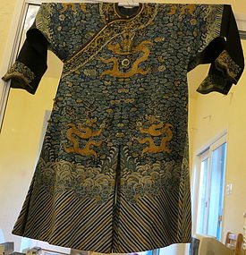 Chinese Gauze silk  Dragon Robe