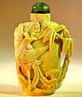 Antique Chinese Opal snuff bottle
