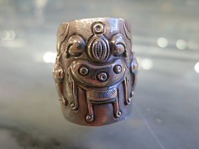 Chinese Antique silver ring