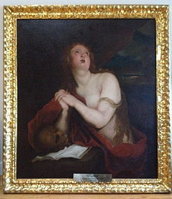 Mary Magdalene 18th Century oil painting