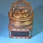 Antique Chinese enamel opium lamp
