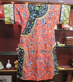 Antique Chinese Manchu lady's robe