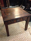 Chinese old Rosewood square low table