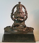 Nepalese devotional bronzes  of Manjushri