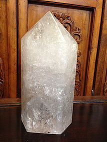 Beautiful nature rock crystal oblisk