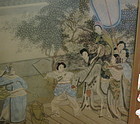 Chinese antique painting ink on paper