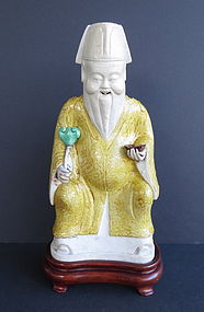 A model of seated official God of fortune