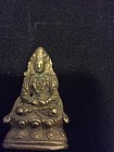 miniature metal figures of Buddha