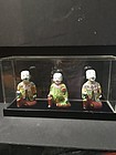 Three Chinese antique porcelain figurines