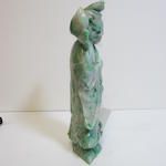 antique jadeite carved figure of a beauty